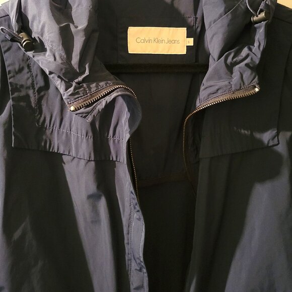 Calvin Klein Women's  zip up long jacket - Picture 7 of 9